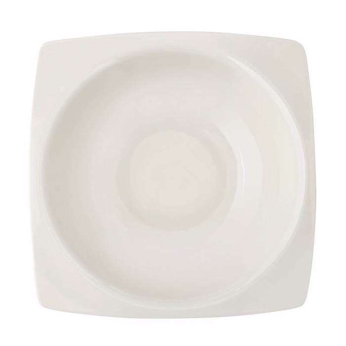 Cryspo Trio Salatiera Porselanis 24x24ek 'Quadro Off White' 5530012